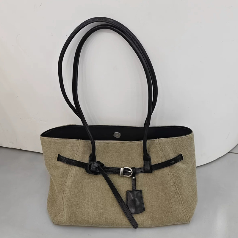 Canvas Tote Designer - Lässige Canvas-Tragetaschen für Damen, luxuriöse Designer-Handtaschen,