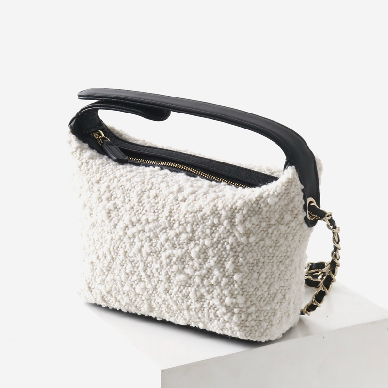Luxury Bags Design - Klassische Mini-Hobo-Taschen aus Leder für Damen,
