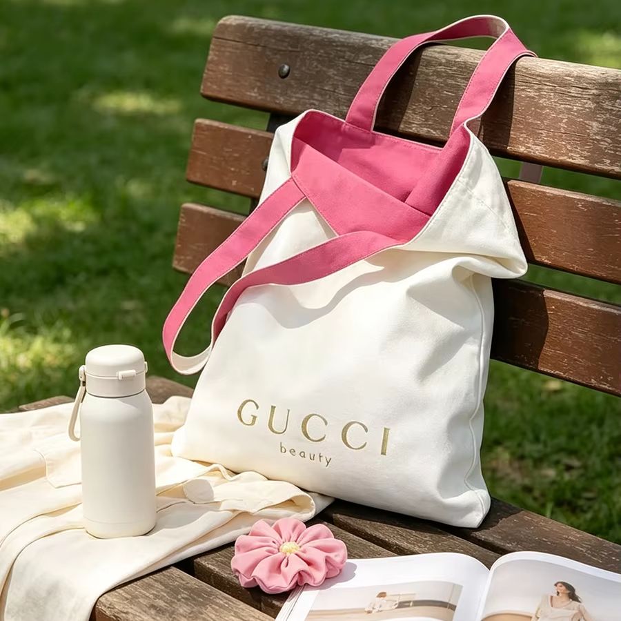 Canvas Tote Designer - GUCCIs Tasche Damen Canvas-Tragetasche Doppelseitiges Design