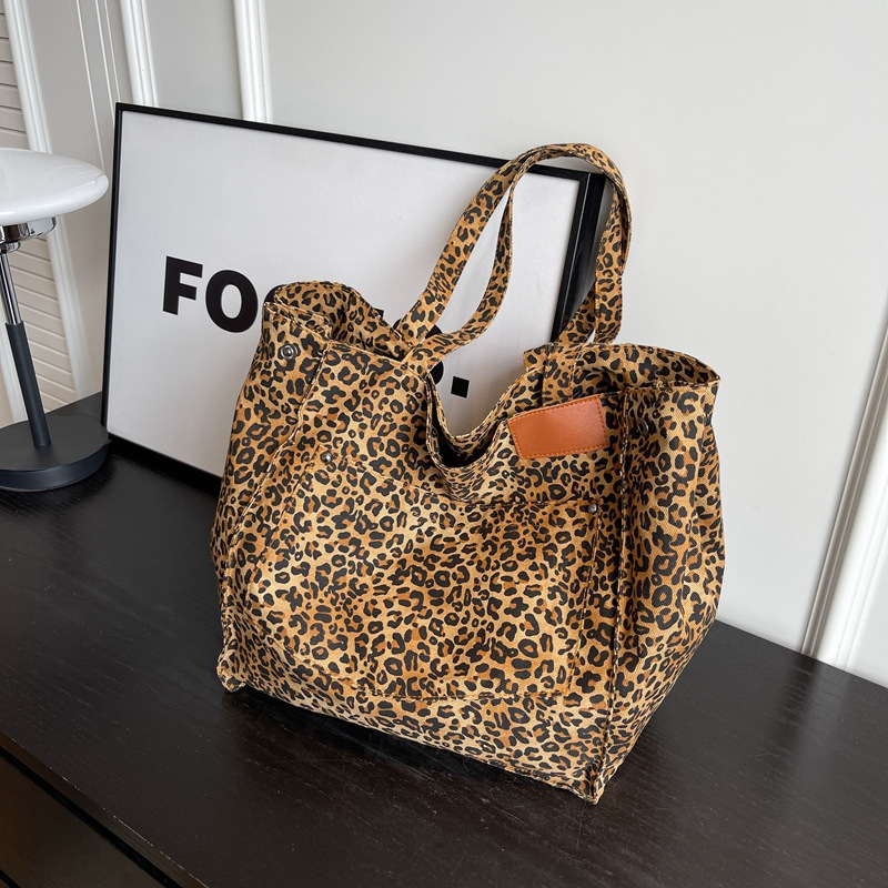 Leopardenmuster-Tragetasche Vi – Canvas Tote Designer Bewertung und Preis