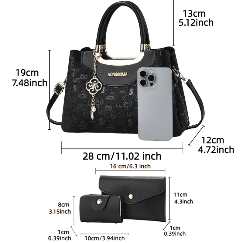3-teiliges Modisches Damen-Han – Luxury Bags & Leather Repair Of Atlanta Bewertung und Preis