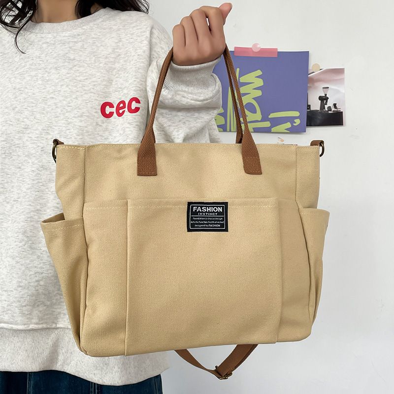 Große Canvas-Tragetasche für D – Canvas Tote Designer Bewertung und Preis