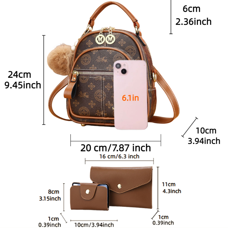 3-teiliges Damen-Taschenset, l – Luxury Bags & Leather Repair Of Atlanta Bewertung und Preis