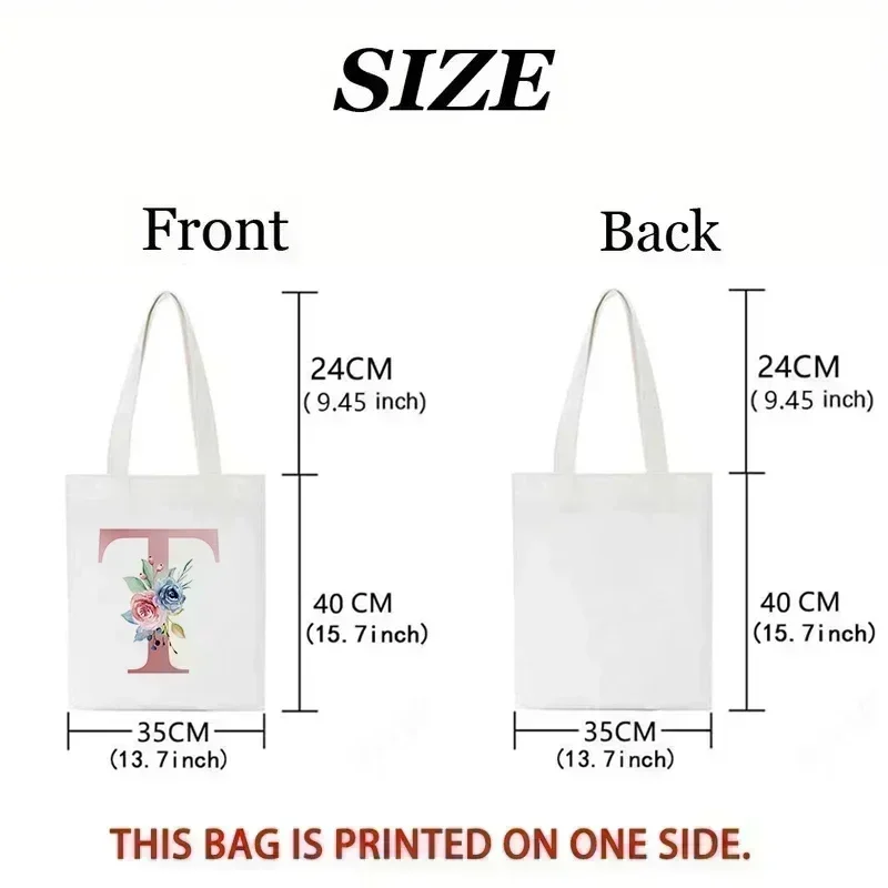 1 Stück Blumenmuster Liebesbri – Canvas Tote Designer Bewertung und Preis