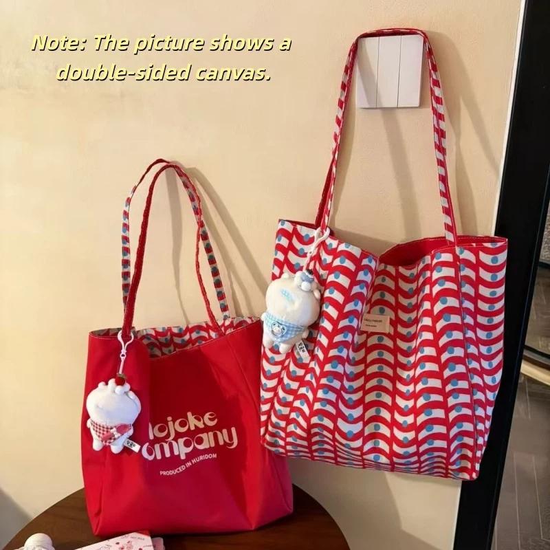 1 Stück Große Koreanische Canv – Canvas Tote Designer Bewertung und Preis