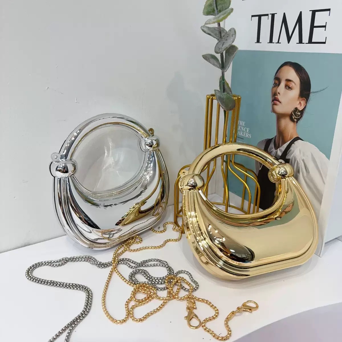 Mini Goldene Abendtasche Geldb – Luxury Bags Design Bewertung und Preis