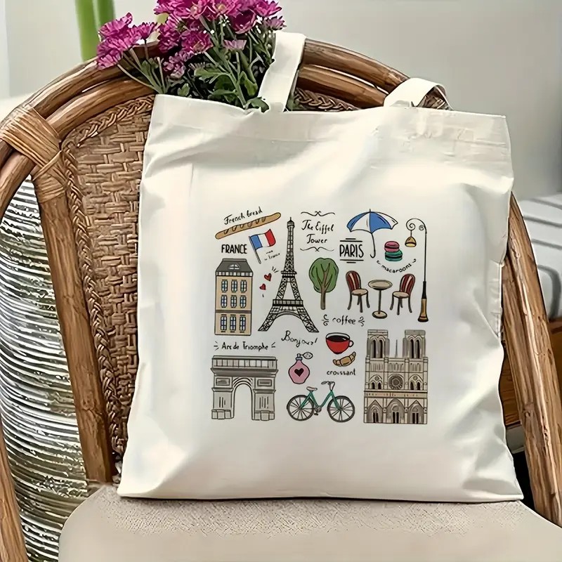 Paris-Reisetasche für Damen, S – Canvas Tote Designer Bewertung und Preis