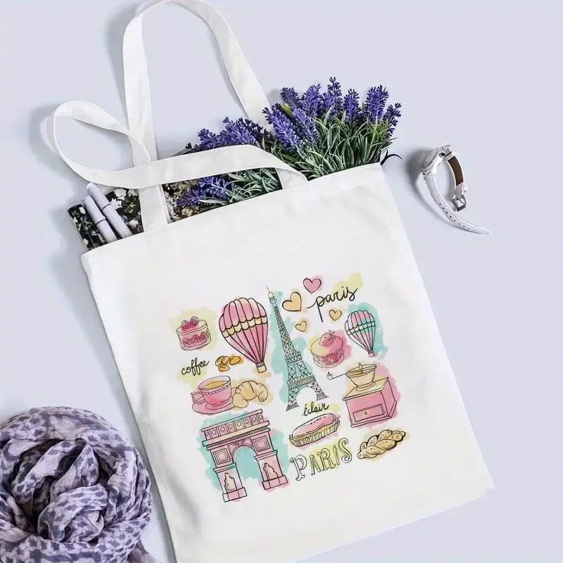 Paris-Reisetasche für Damen, S – Canvas Tote Designer Bewertung und Preis