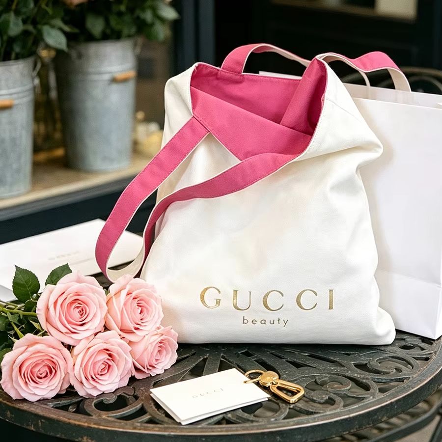 GUCCIs Tasche Damen Canvas-Tra – Canvas Tote Designer Bewertung und Preis